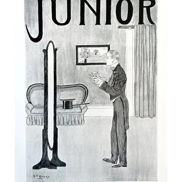 Bowdoin Bugle 1916 Maine Yearbook Volume 70 Lewiston Antique HC #2 HBS - Picture 8 of 10